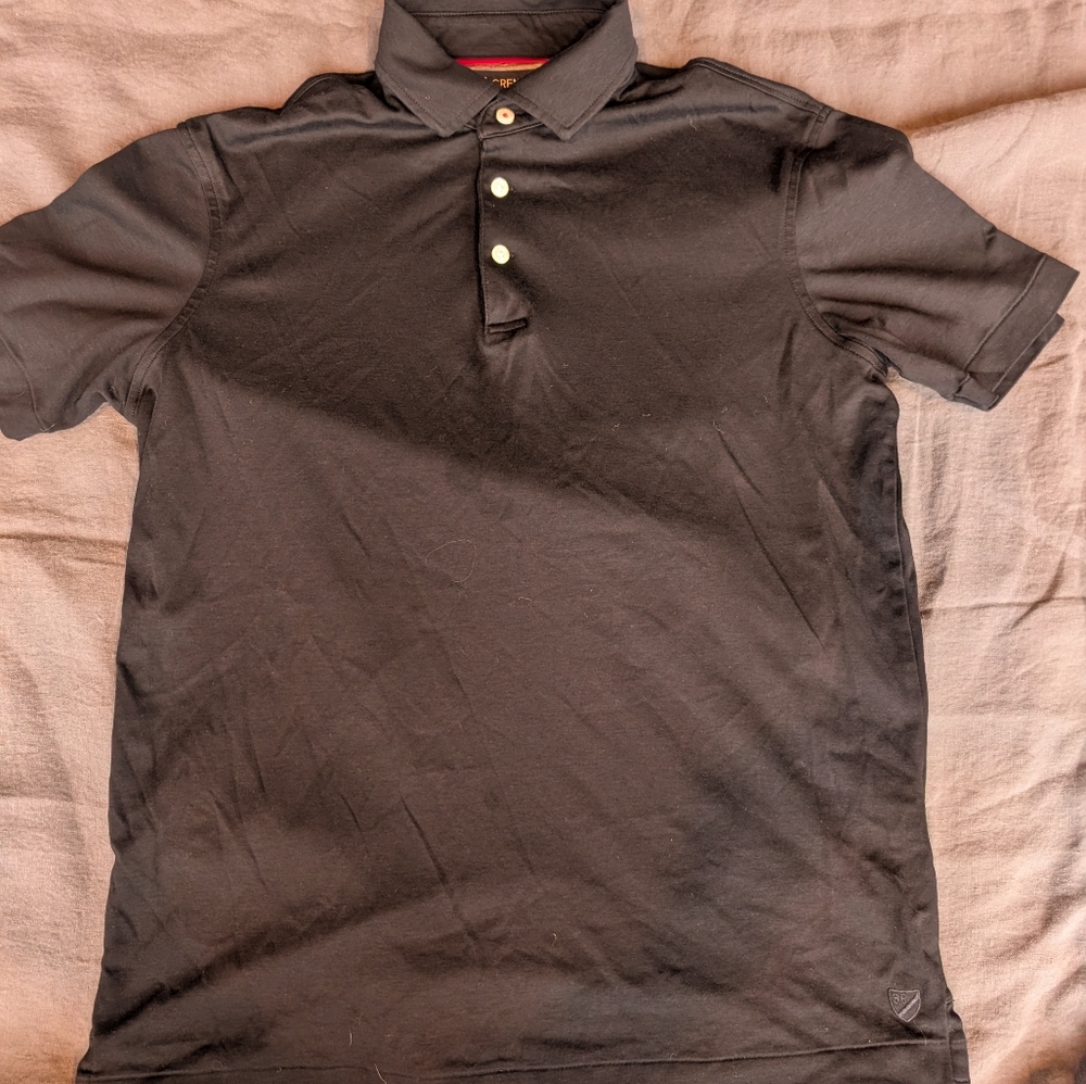 Daniel Cremieux Black Short-Sleeve Polo